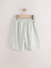 Grey Marl Loose Fit Basic Shorts (3-16yrs) - Image 2 of 4
