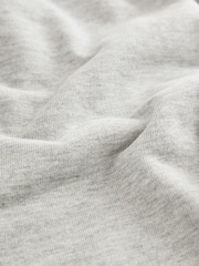 Grey Marl Loose Fit Basic Shorts (3-16yrs) - Image 3 of 4