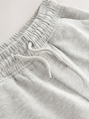 Grey Marl Loose Fit Basic Shorts (3-16yrs) - Image 4 of 4