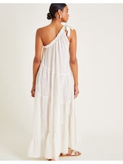 Monsoon Natural Ari Asymmetric Dress - Image 3 of 6