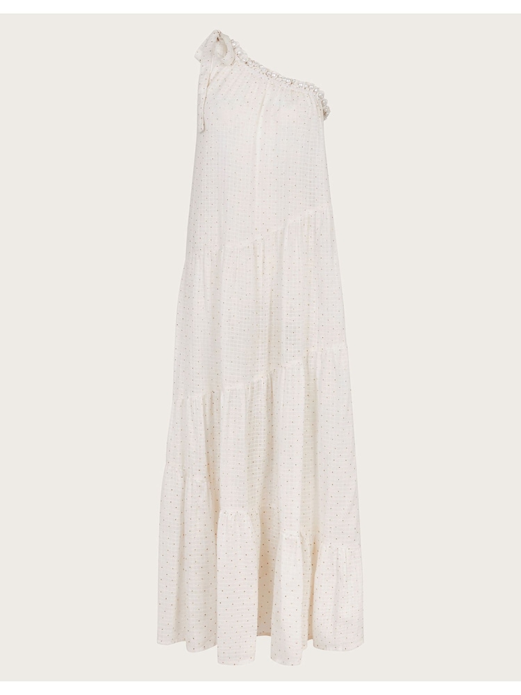 Monsoon Natural Ari Asymmetric Dress - Image 6 of 6