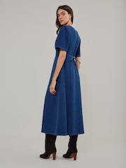 Nobodys Child Blue Denim Shannon Midi Dress - Image 2 of 4
