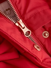 Red Bow Puffer Baby Jacket (0mths-2yrs) - Image 7 of 8