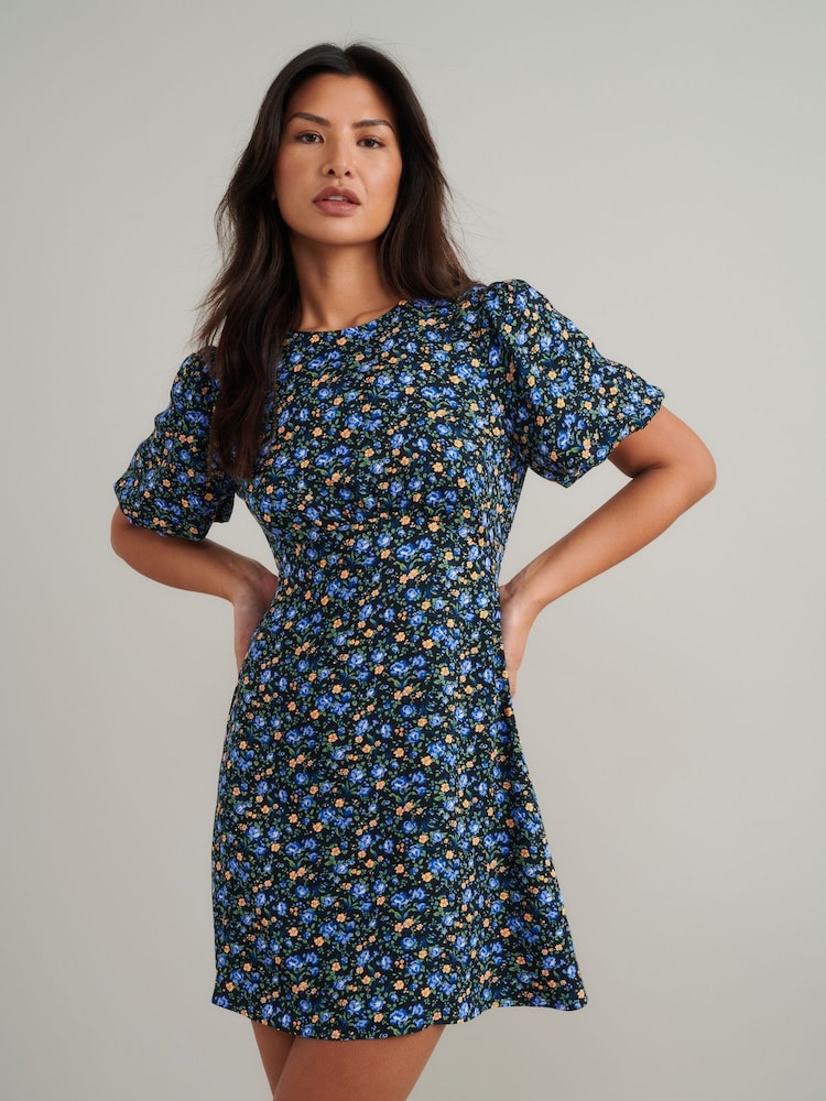 Nobodys Child Black Benita Mini Ditsy Floral - Image 1 of 5