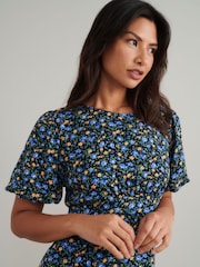 Nobodys Child Black Benita Mini Ditsy Floral - Image 4 of 5