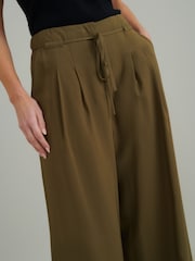 Nobodys Child Green Tie waist leg trouser - Image 4 of 5