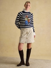 Loxley Chino Ivory Skirt - Image 4 of 7