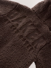 Baker by Ted Baker Zip Through Hooded Fleece Jacket - Image 10 of 13