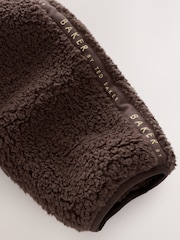 Baker by Ted Baker Zip Through Hooded Fleece Jacket - Image 8 of 13