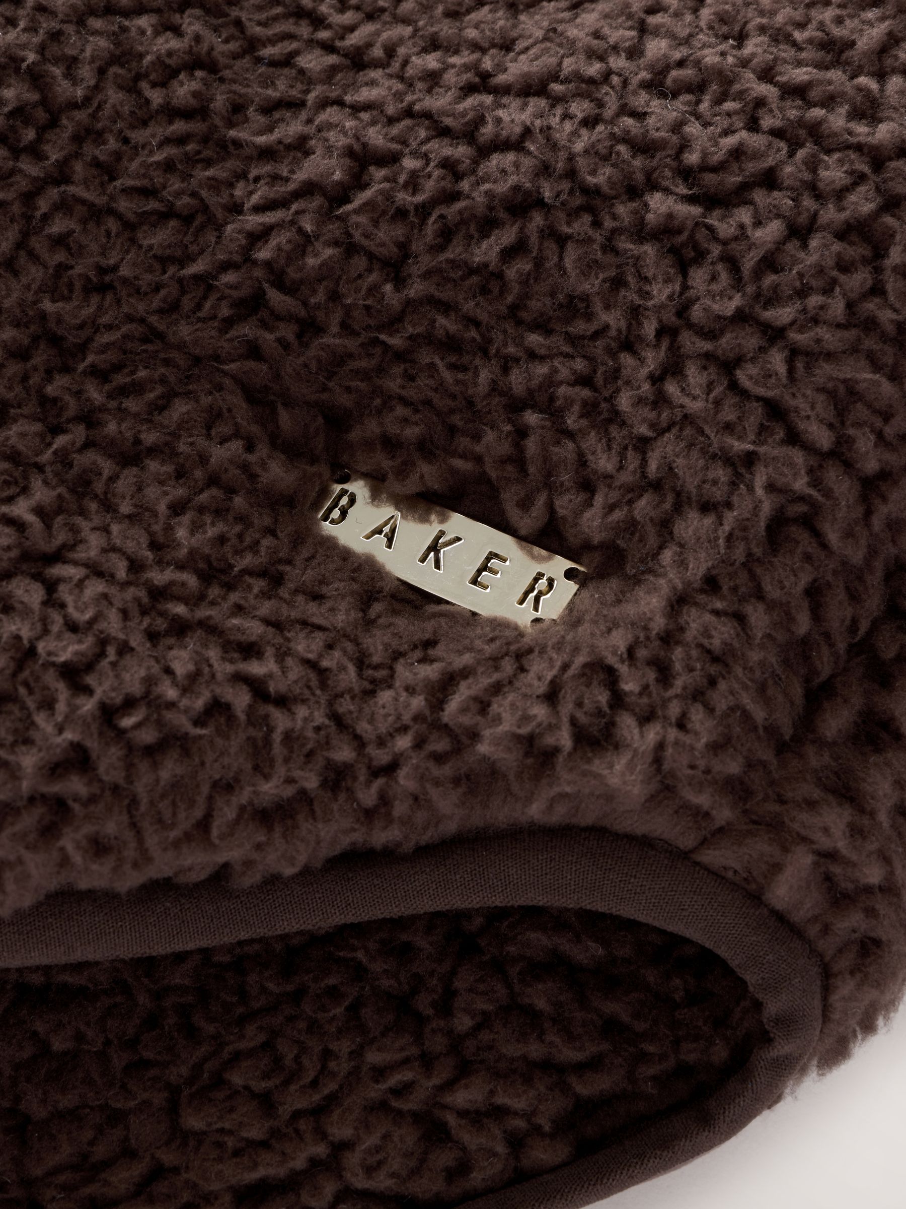 Buy Baker by Ted Baker Zip Through Hooded Fleece Jacket from Next USA