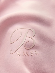 Baker by Ted Baker Pink Premium Frill Shoulder Hooded Dress - Image 12 of 15