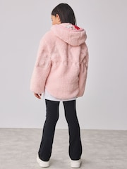 Baker by Ted Baker Zip Through Hooded Fleece Jacket - Bild 2 von 17