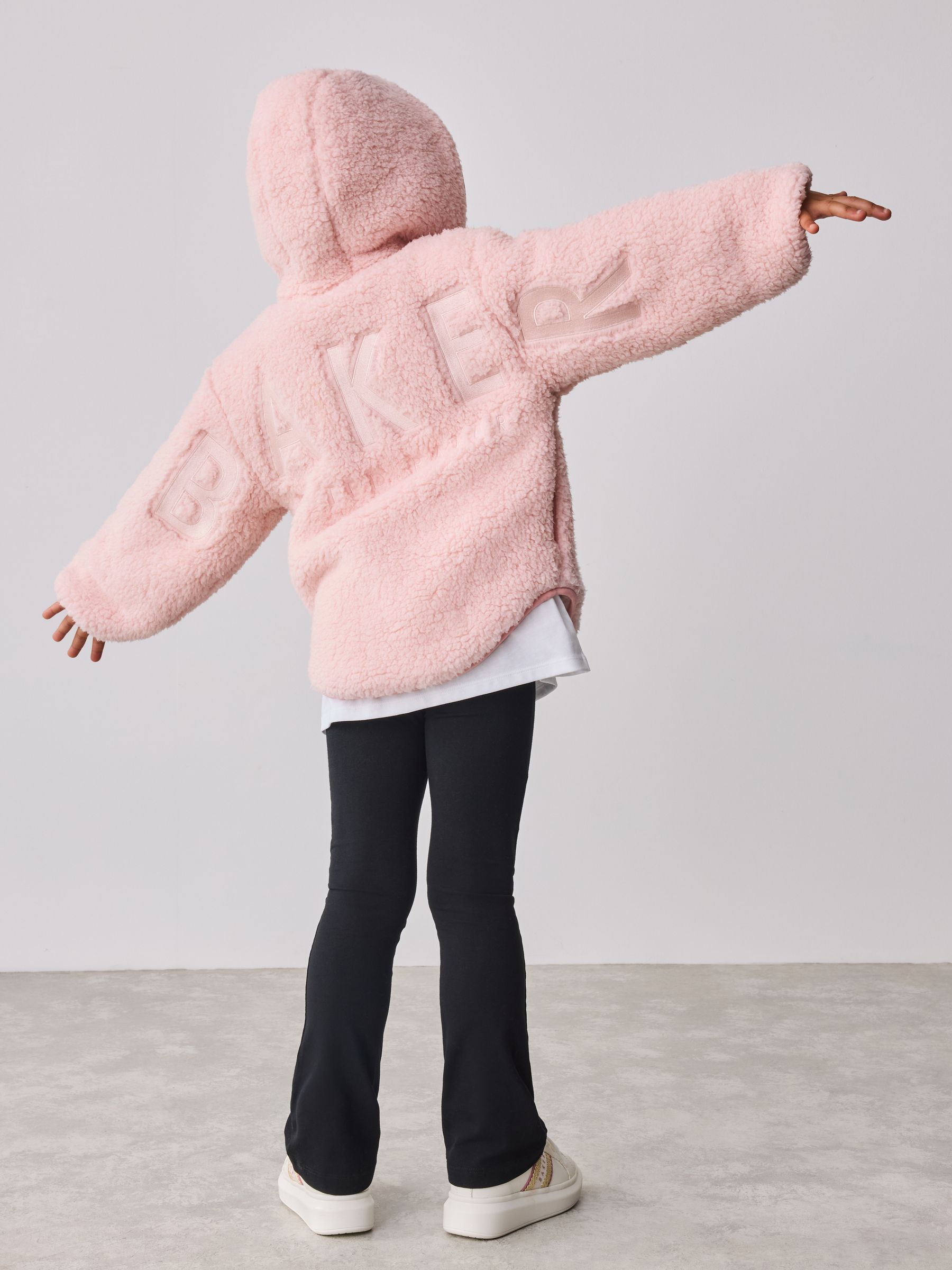 Buy Baker by Ted Baker Zip Through Hooded Fleece Jacket from Next