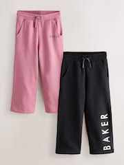 Baker by Ted Baker Pink/Black Joggers 2 Pack - Slika 1 iz 10