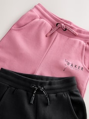 Baker by Ted Baker Pink/Black Joggers 2 Pack - Slika 6 iz 10