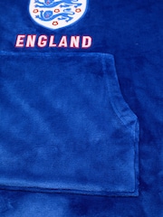 Vanilla Underground Blue England Football Boys Blanket Hoodie - Image 5 of 6
