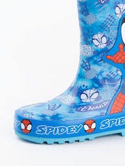 Vanilla Underground Blue Kids Spidey and Friends Wellies - Image 4 of 6