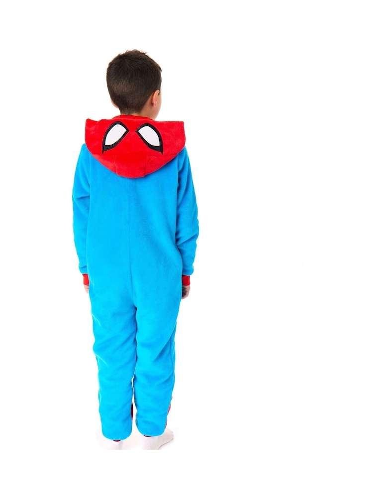 Vanilla Underground Blue Kids Spiderman All-In-One - Image 2 of 6