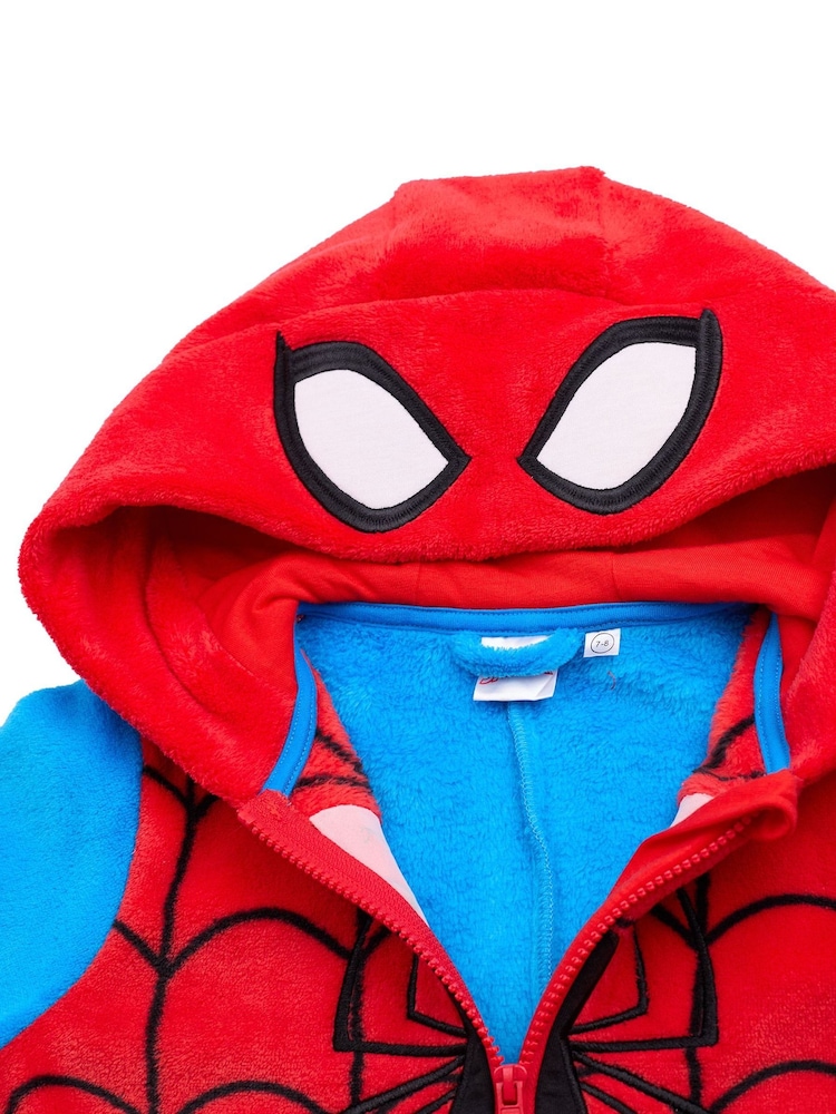 Vanilla Underground Blue Kids Spiderman All-In-One - Image 5 of 6