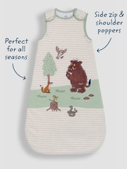 JoJo Maman Bébé Khaki The Gruffalo Appliqué Baby Sleeping Bag - Image 6 of 8