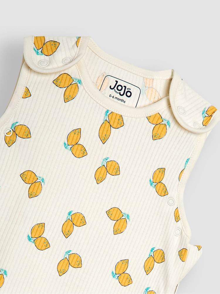 JoJo Maman Bébé Cream Rib 1 Tog Baby Sleeping Bag - Image 4 of 4