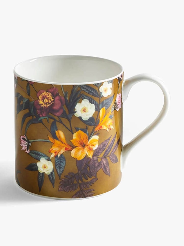 MM Living Set of 2 Mustard Isola Bone China Mugs - Image 1 of 1