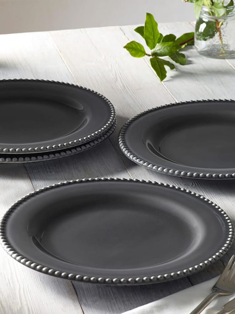 MM Living Set of 4 Bobble Dinner Plates - Image 3 of 3