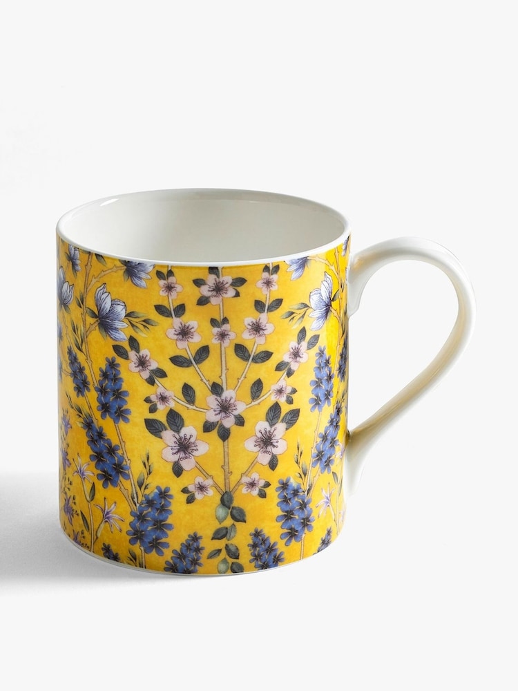 MM Living Set of 2 Ochre Hattie Bone China Mugs - Image 1 of 1