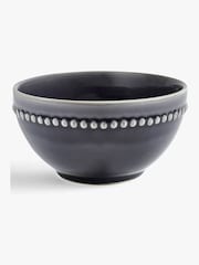 MM Living Set of 4 Grey Bobble Cereal Bowls - Image 2 of 3