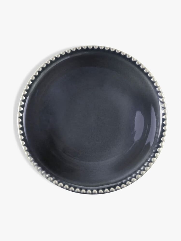 MM Living Set of 4 Grey Bobble Pasta Bowls - Image 3 of 3