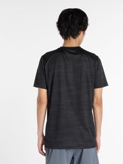 New Balance Black Mens Essential Running T-Shirt - Image 2 of 6