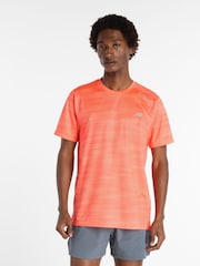New Balance Red Mens Essential Running T-Shirt - Image 1 of 6