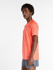 New Balance Red Mens Essential Running T-Shirt - Image 3 of 6