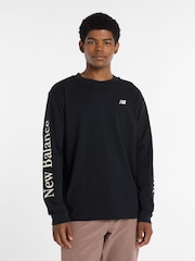 New Balance Mens Athletics Classic Long Sleeve T-Shirt - Bild 1 von 8