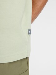 New Balance Green Mens Woven Label Back Print T-Shirt - Image 5 of 8