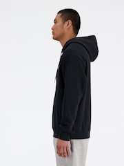 New Balance Black Mens Essential Fleece Hoodie - Image 2 of 6