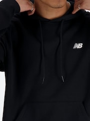 New Balance Black Mens Essential Fleece Hoodie - Image 4 of 6