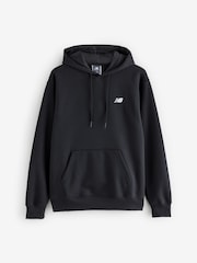 New Balance Black Mens Essential Fleece Hoodie - Image 5 of 6