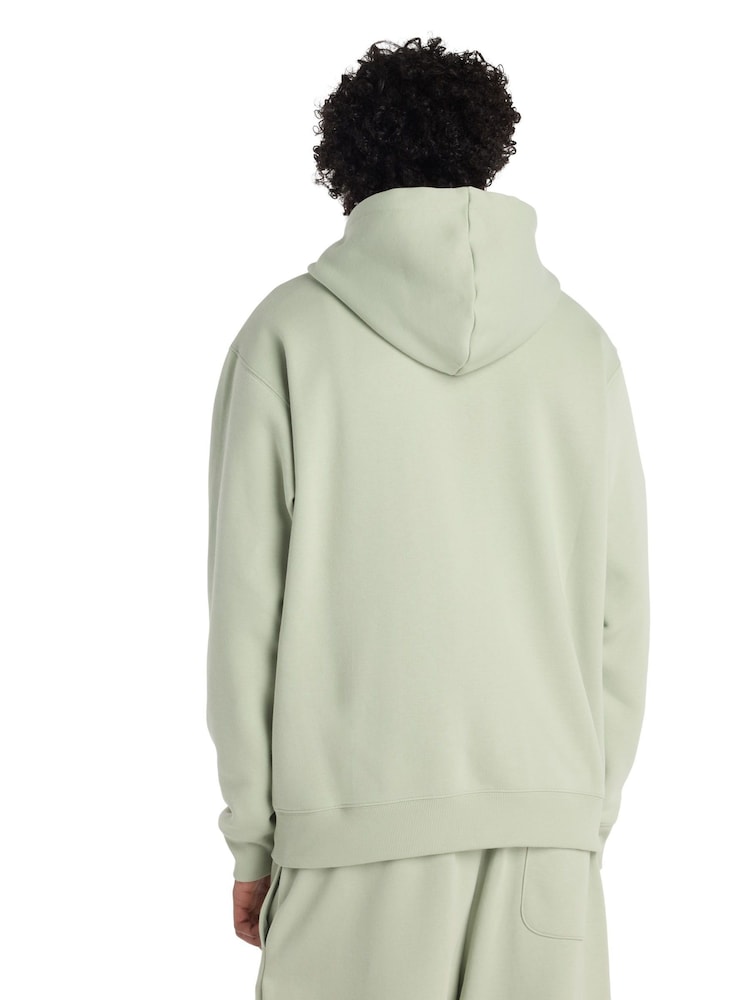 New Balance Green Mens Essential Fleece Hoodie - Image 2 of 7