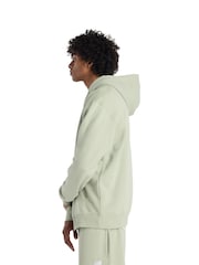 New Balance Green Mens Essential Fleece Hoodie - Image 3 of 7