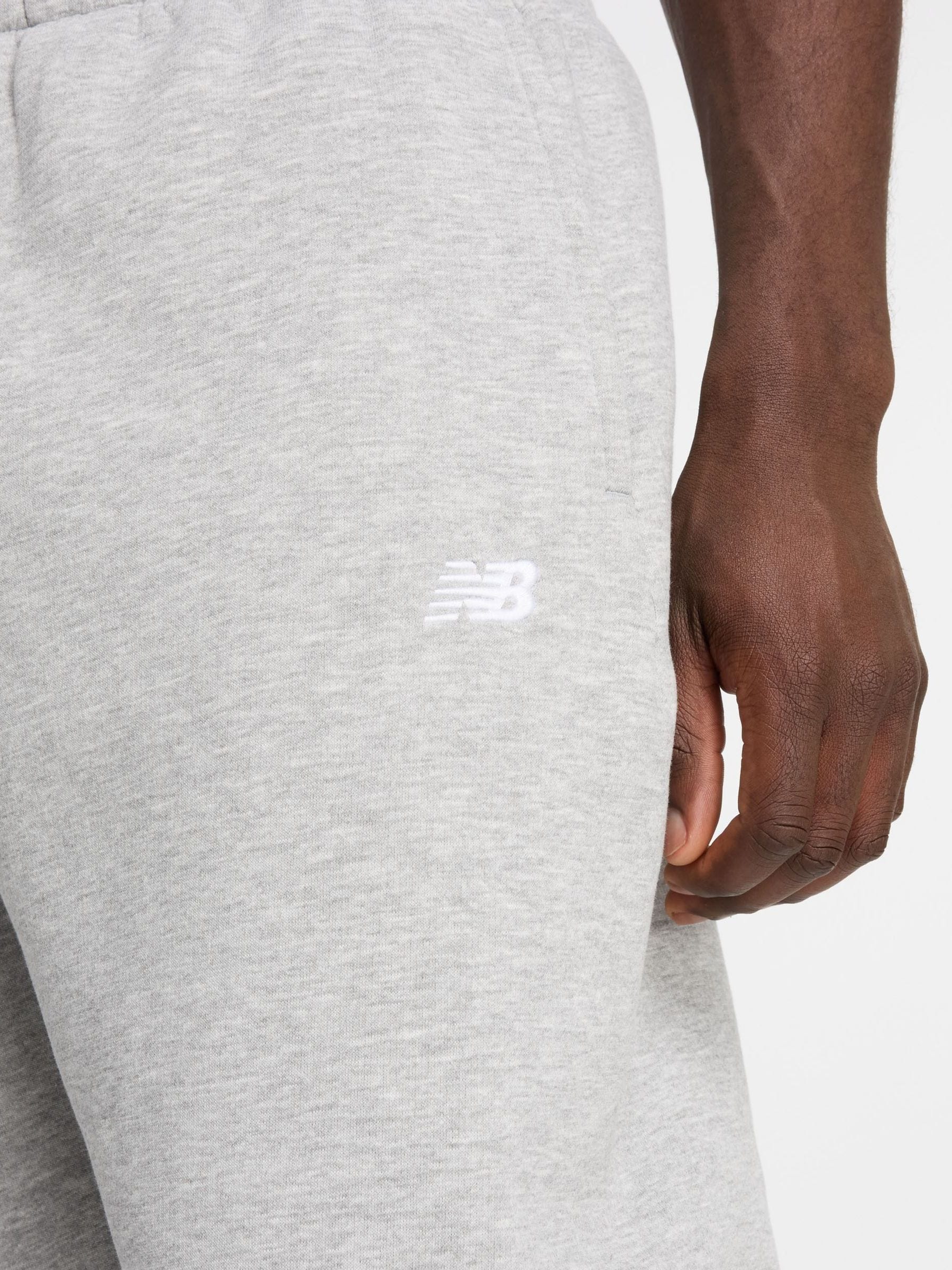 Buy New Balance Grey Mens Essentials Fleece Joggers from the Next
