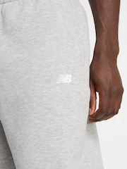 New Balance Grey Mens Essentials Fleece Joggers - Image 6 of 8