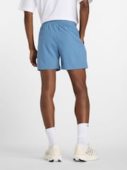 New Balance Blue Mens Essential 5inch Running Shorts - Image 2 of 7