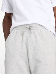 New Balance Grey Mens Essential French Terry 7inch Shorts - Image 4 of 7