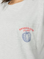 Bath and Body Works Grey Halloween Nightie Grey Nightie - Image 6 of 11