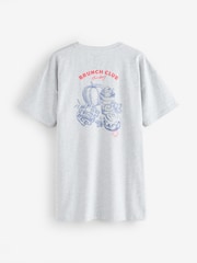 Bath and Body Works Grey Halloween Nightie Grey Nightie - Image 8 of 11