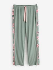 Bath & Body Works Green Cherry Blossom Short Sleeve Pyjamas - Image 3 of 7