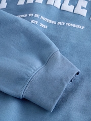 self. Blue Sweatshirt - Image 3 of 3