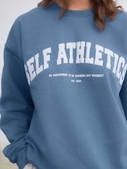 self. Blue Sweatshirt - Image 5 of 8