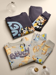 Blue License Bluey Snuggle Pyjamas 2 Pack (12mths-8yrs) - Image 13 of 17